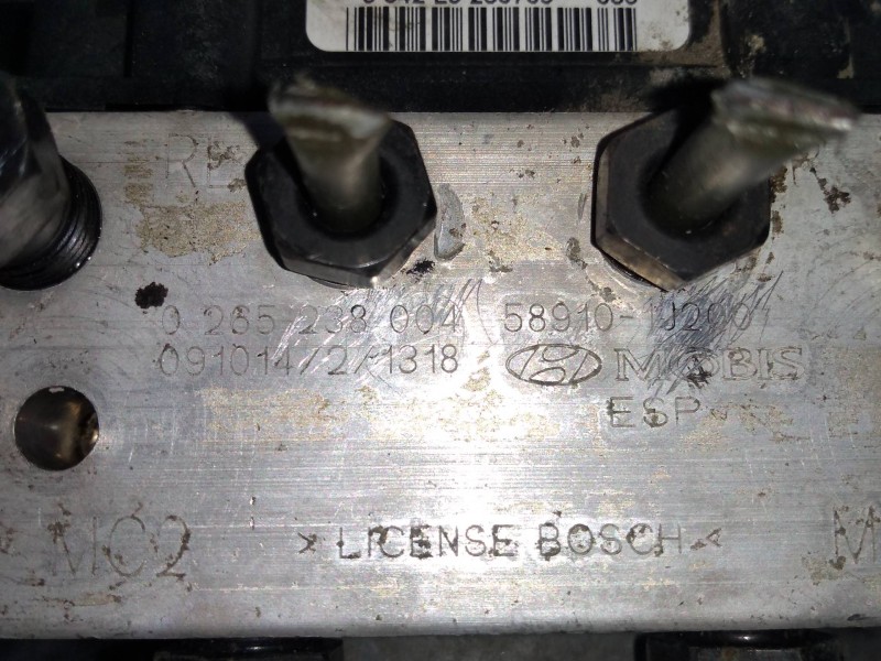 Recambio de abs para hyundai i20 1.4 crdi cat referencia OEM IAM 0265238004 0265950980 