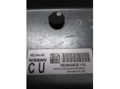 Recambio de centralita motor uce para nissan juke (f15) 1.6 16v cat referencia OEM IAM MEC940040 CU E1 1114 2