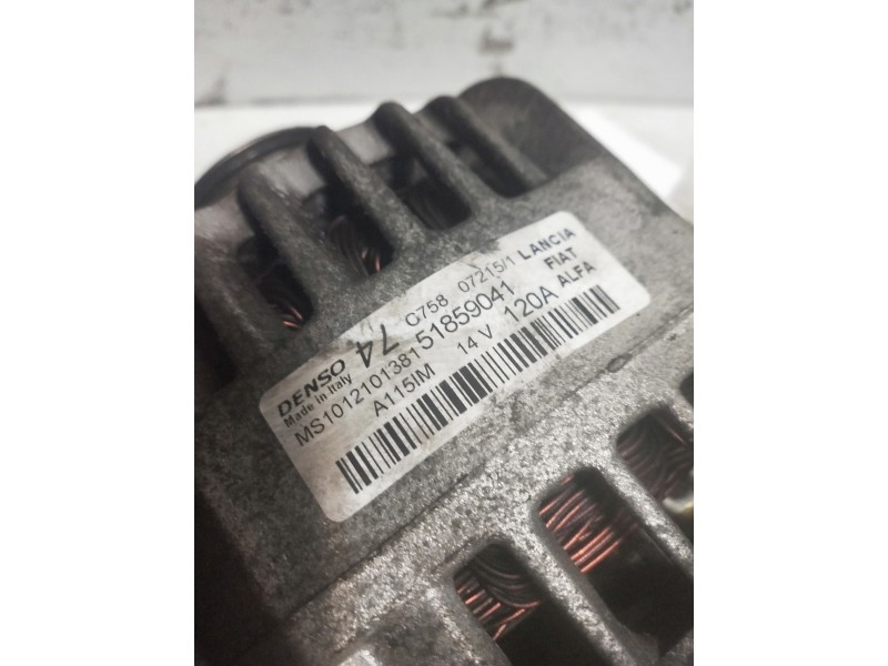 Recambio de alternador para ford ka (ccu) titanium referencia OEM IAM 51859041  