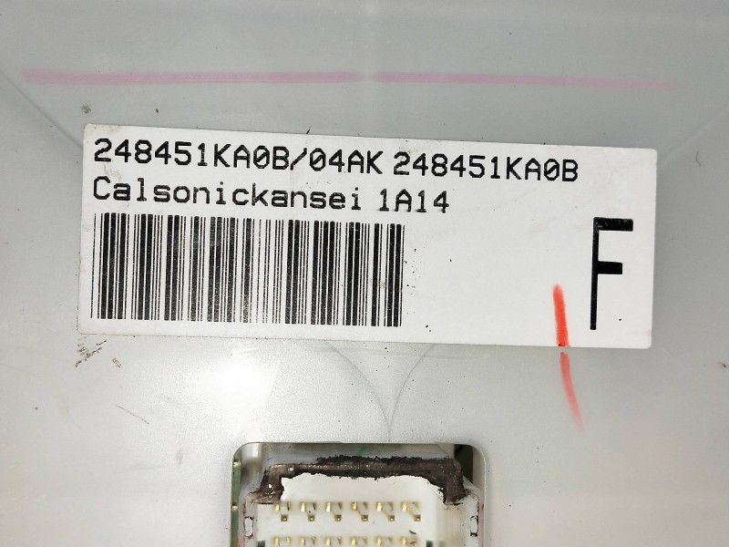 Recambio de mando calefaccion / aire acondicionado para nissan juke (f15) 1.6 16v cat referencia OEM IAM 248451KA0B  