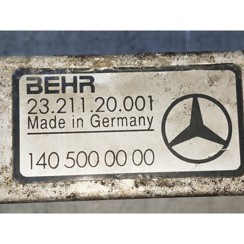 Recambio de radiador aceite para mercedes clase s (w140) coupe 6.0 v12 48v cat referencia OEM IAM 1405000000 2321120001 