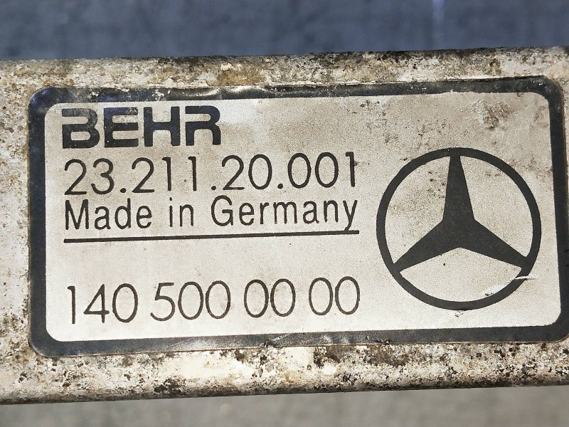 Recambio de radiador aceite para mercedes clase s (w140) coupe 6.0 v12 48v cat referencia OEM IAM 1405000000 2321120001 