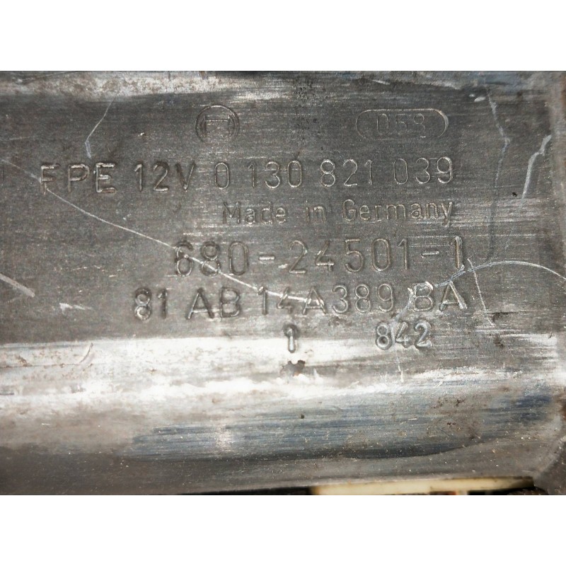 Recambio de elevalunas delantero izquierdo para ford escort cabrio referencia OEM IAM 81AB14A389BA 680245011 3P