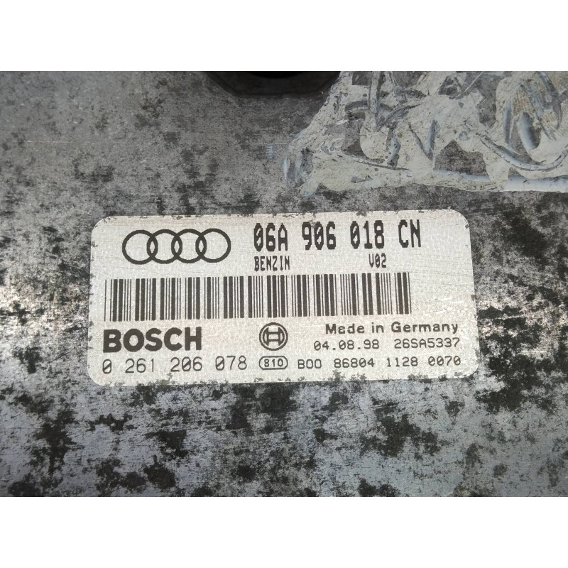 Recambio de centralita motor uce para audi a3 (8l) 1.8 attraction referencia OEM IAM 0261206078 06A906018CN 