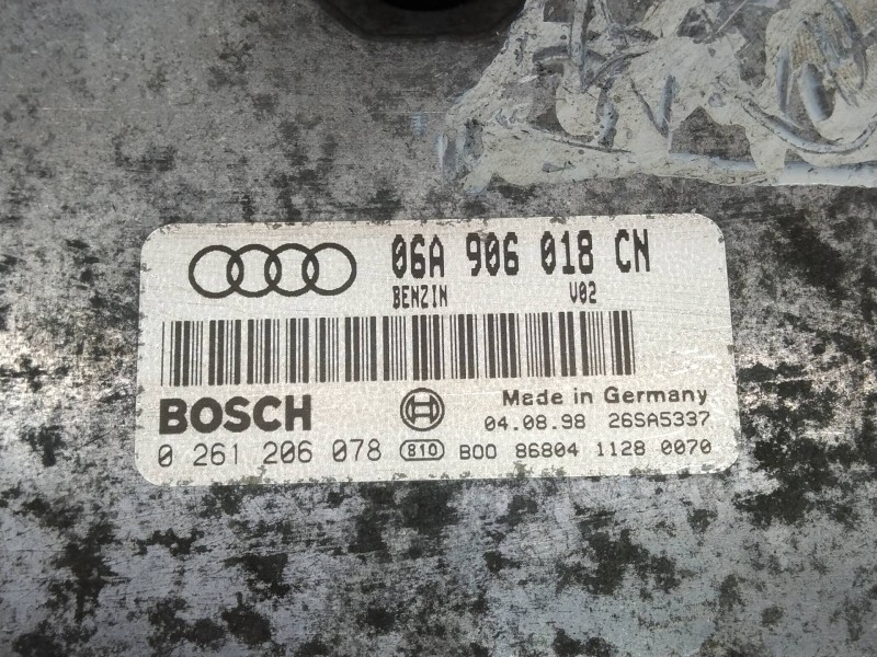 Recambio de centralita motor uce para audi a3 (8l) 1.8 attraction referencia OEM IAM 0261206078 06A906018CN 