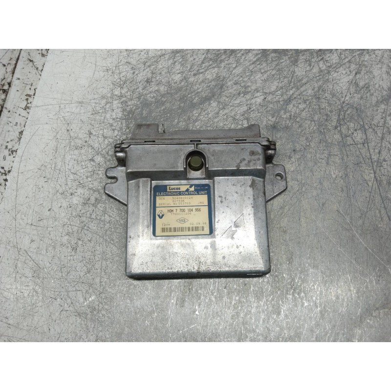 Recambio de centralita motor uce para renault kangoo (f/kc0) alize referencia OEM IAM R04080012H HOM7700104956 7700111206 80759K