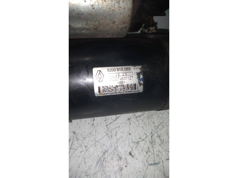 Recambio de motor arranque para dacia sandero básico referencia OEM IAM M000T46371ZT 8200815083  Recambio de motor arranque para dacia sandero básico referencia OEM IAM M000T46371ZT 8200815083