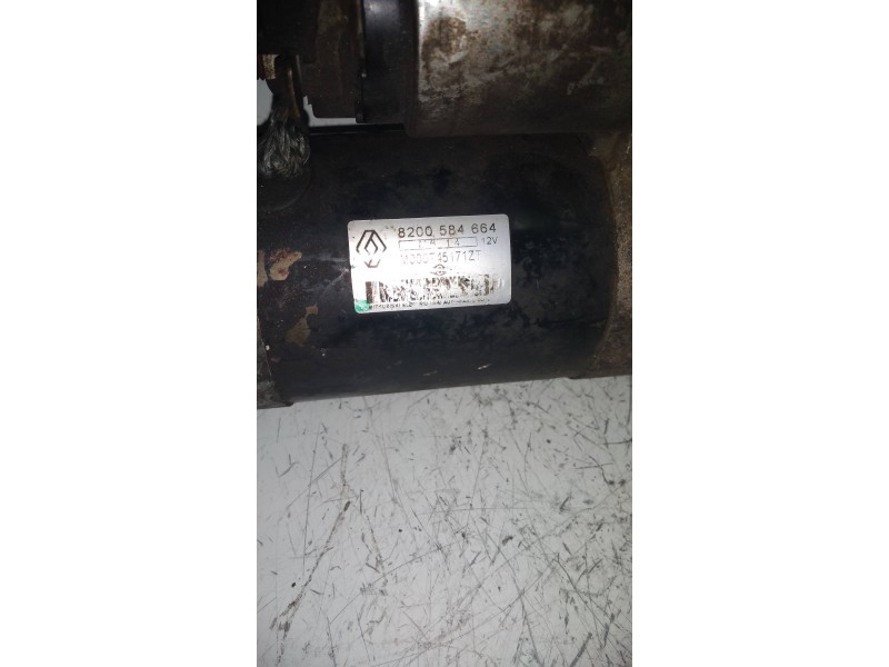 Recambio de motor arranque para dacia logan básico referencia OEM IAM M000T45171ZT 8200584664  Recambio de motor arranque para dacia logan básico referencia OEM IAM M000T45171ZT 8200584664