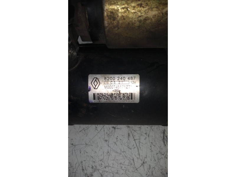 Recambio de motor arranque para dacia logan básico referencia OEM IAM M000T45171ZT 8200240487 