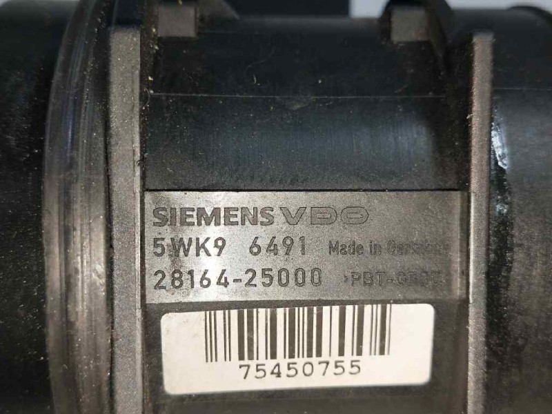 Recambio de caudalimetro para hyundai sonata (nf) 2.4 style referencia OEM IAM 5WK96491 2816425000 SIEMENS