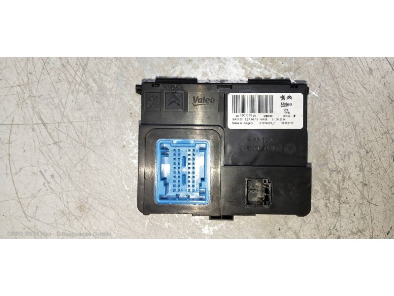 Recambio de modulo electronico para citroen c4 cactus 1.6 blue-hdi fap referencia OEM IAM 9678007680  