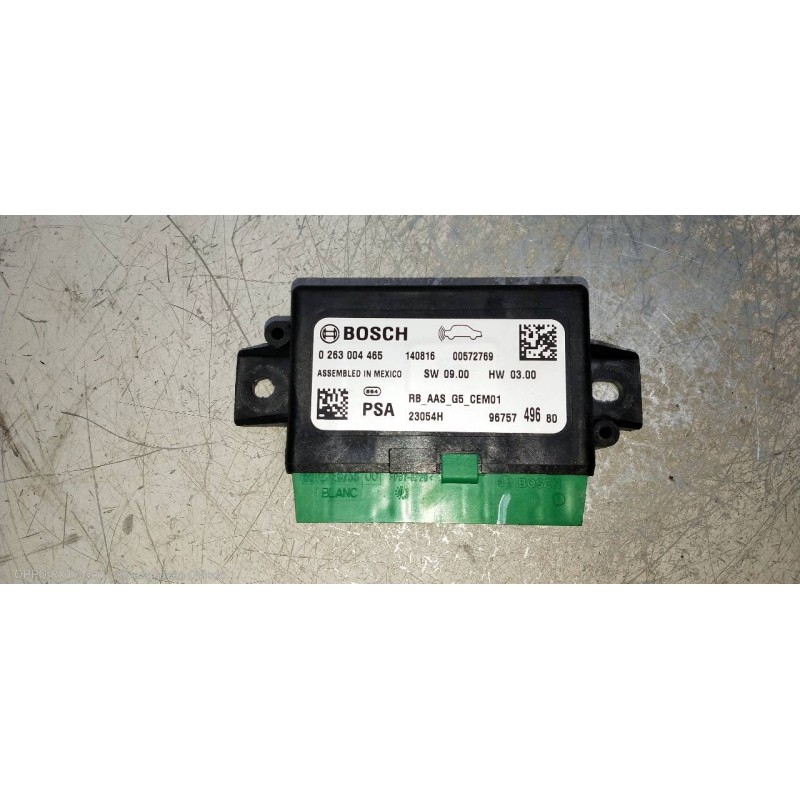 Recambio de modulo electronico para citroen c4 cactus 1.6 blue-hdi fap referencia OEM IAM 0263004465 9675749680 