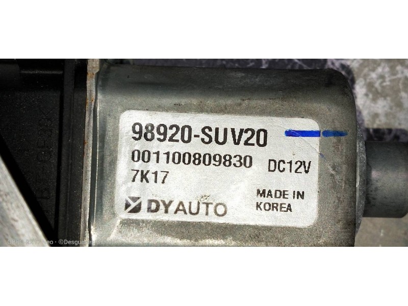 Recambio de elevalunas trasero izquierdo para opel mokka x innovation start/stop referencia OEM IAM 98920SUV20  