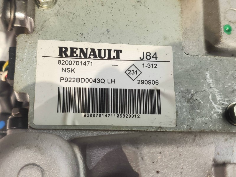 Recambio de columna direccion para renault scenic ii authentique referencia OEM IAM 8200701471 J84 290906 P922BD0043Q NSK