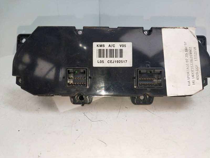 Recambio de mando calefaccion / aire acondicionado para kia sportage 2.0 cat referencia OEM IAM L05CEJ192517  