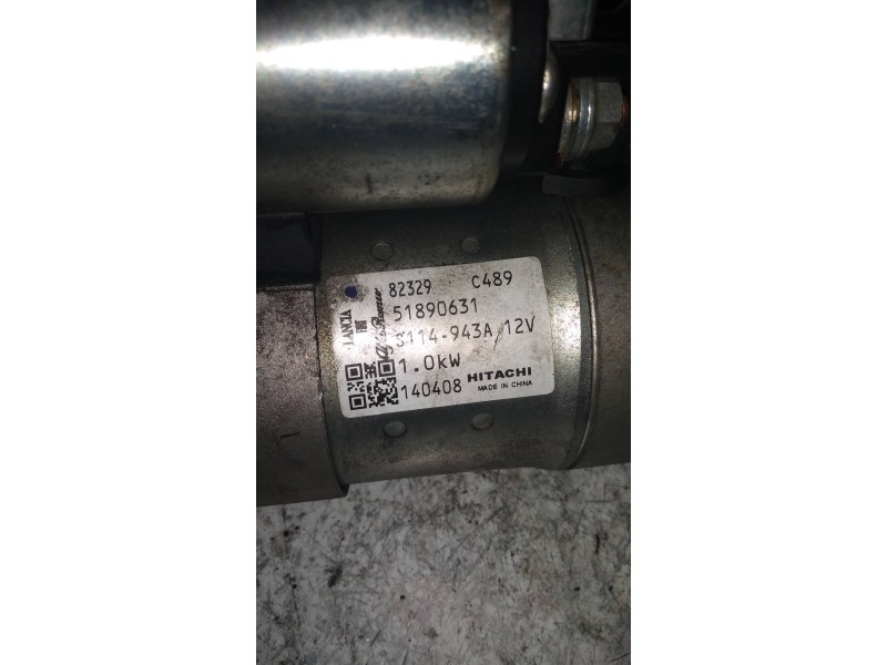 Recambio de motor arranque para fiat 500 x (334) pop referencia OEM IAM 140408 51890631 