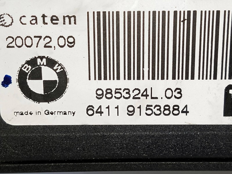 Recambio de resistencia calefaccion para bmw serie 1 berlina (e81/e87) 118d referencia OEM IAM 64119153884 985324L03 