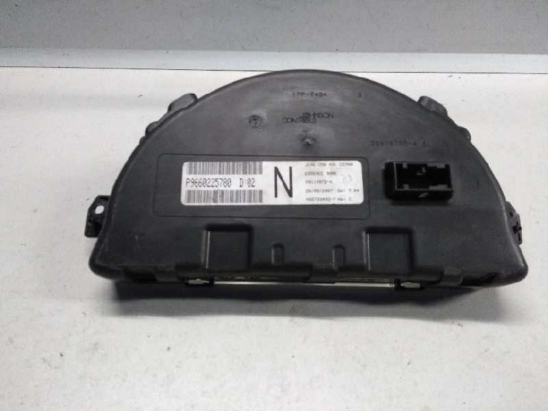Recambio de cuadro instrumentos para citroen c2 1.1 referencia OEM IAM P9660225780 D02 N 281149726 Recambio de cuadro instrumentos para citroen c2 1.1 referencia OEM IAM P9660225780 D02 N 281149726