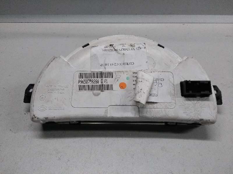 Recambio de cuadro instrumentos para citroen c2 1.4 referencia OEM IAM P9650758280 G01 216740694