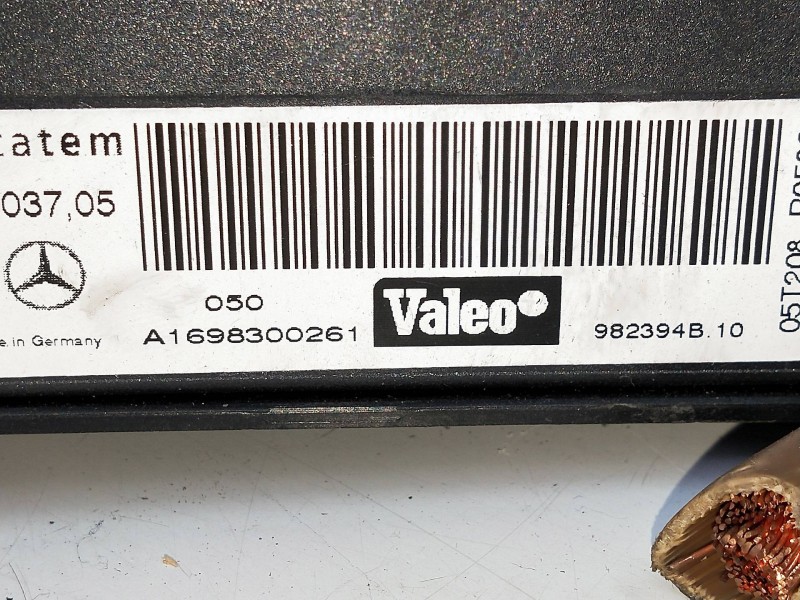 Recambio de resistencia calefaccion para mercedes clase b (w245) 2.0 cdi cat referencia OEM IAM A1698300261 982394B10 