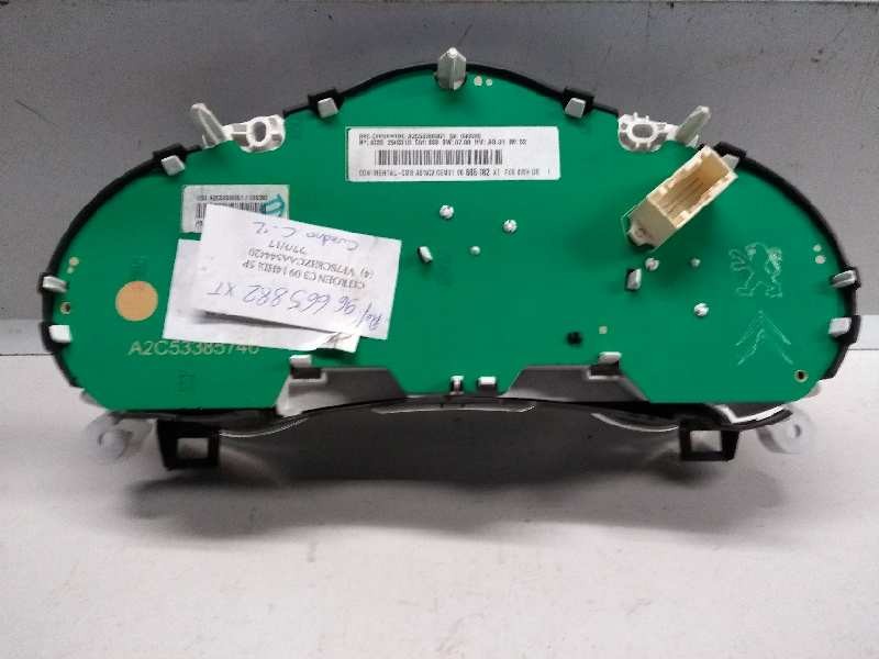 Recambio de cuadro instrumentos para citroen c3 1.4 hdi referencia OEM IAM A2C53366301 96665882XT 030080