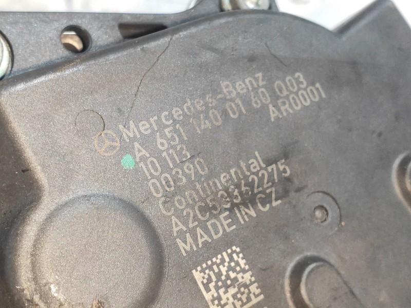 Recambio de valvula egr para mercedes clase e (w212) familiar 250 cdi blueefficiency (212.203) referencia OEM IAM A6511400160 A2