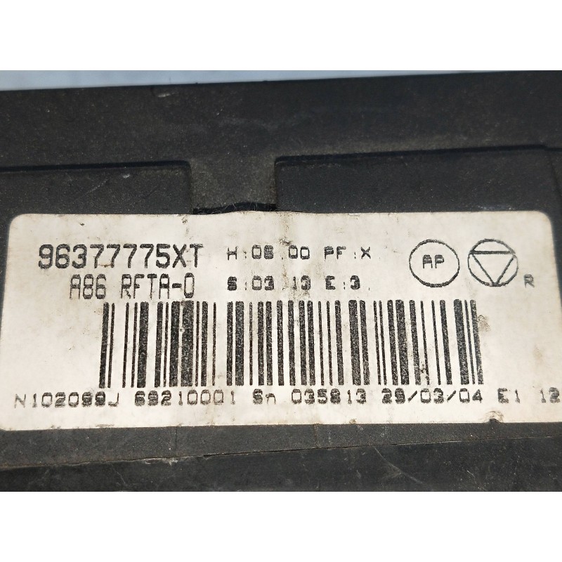 Recambio de mando calefaccion / aire acondicionado para citroen c2 1.6 16v cat (nfu / tu5jp4) referencia OEM IAM 96377775XT  