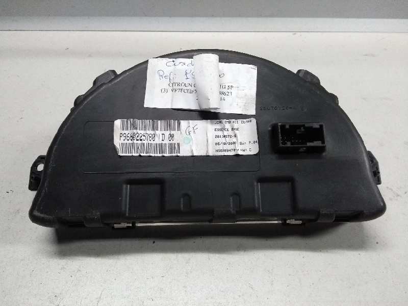 Recambio de cuadro instrumentos para citroen c3 1.1 sx referencia OEM IAM P9660225780 D00 281149726