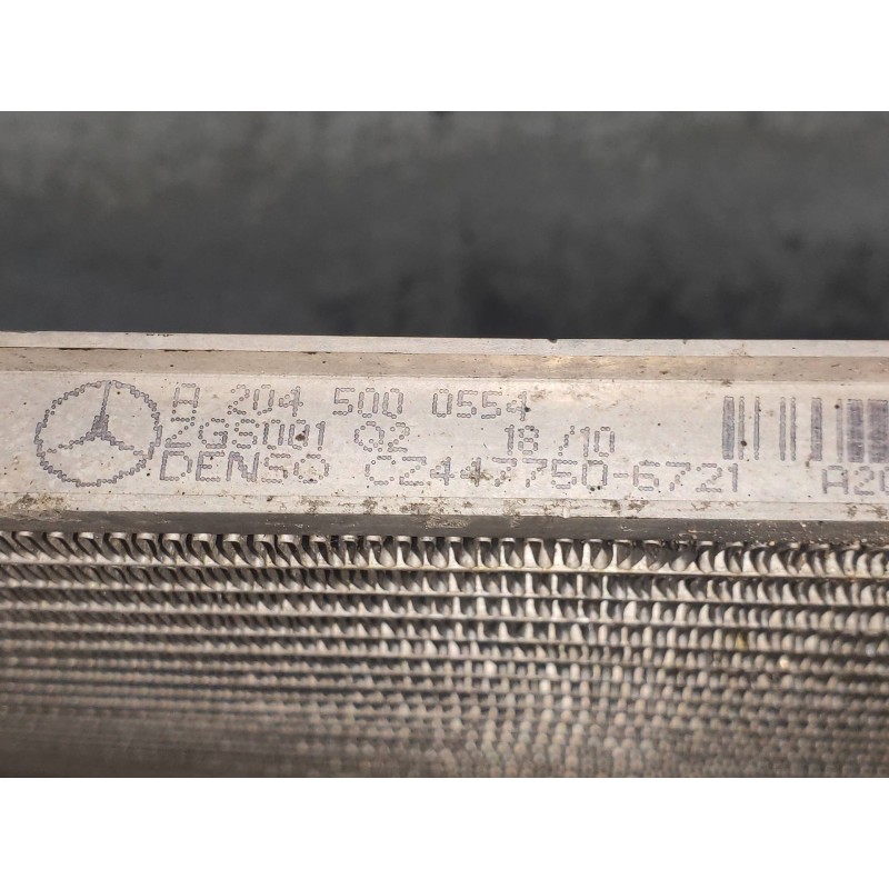 Recambio de condensador / radiador aire acondicionado para mercedes clase e (w212) familiar 250 cdi blueefficiency (212.203) ref