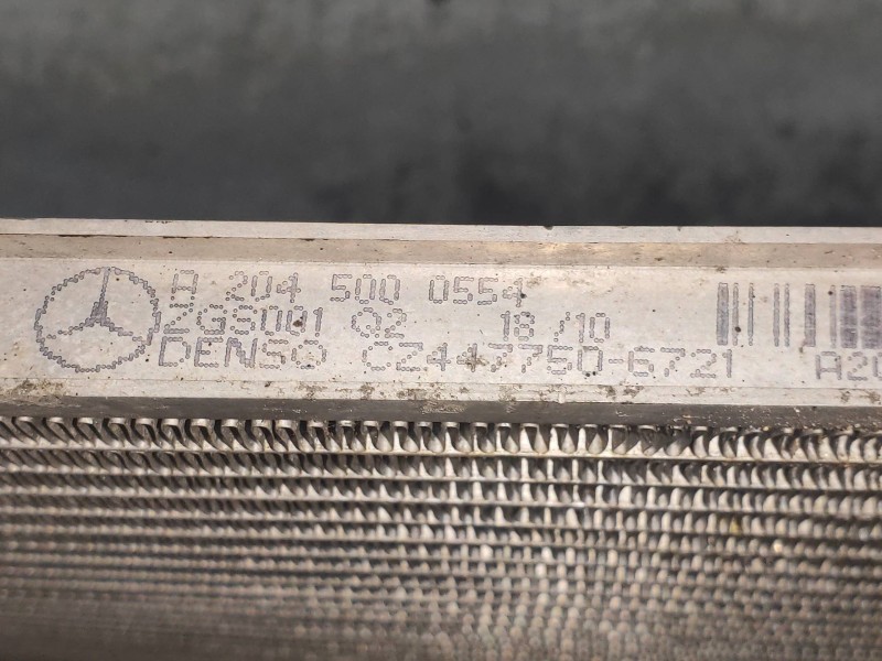 Recambio de condensador / radiador aire acondicionado para mercedes clase e (w212) familiar 250 cdi blueefficiency (212.203) ref