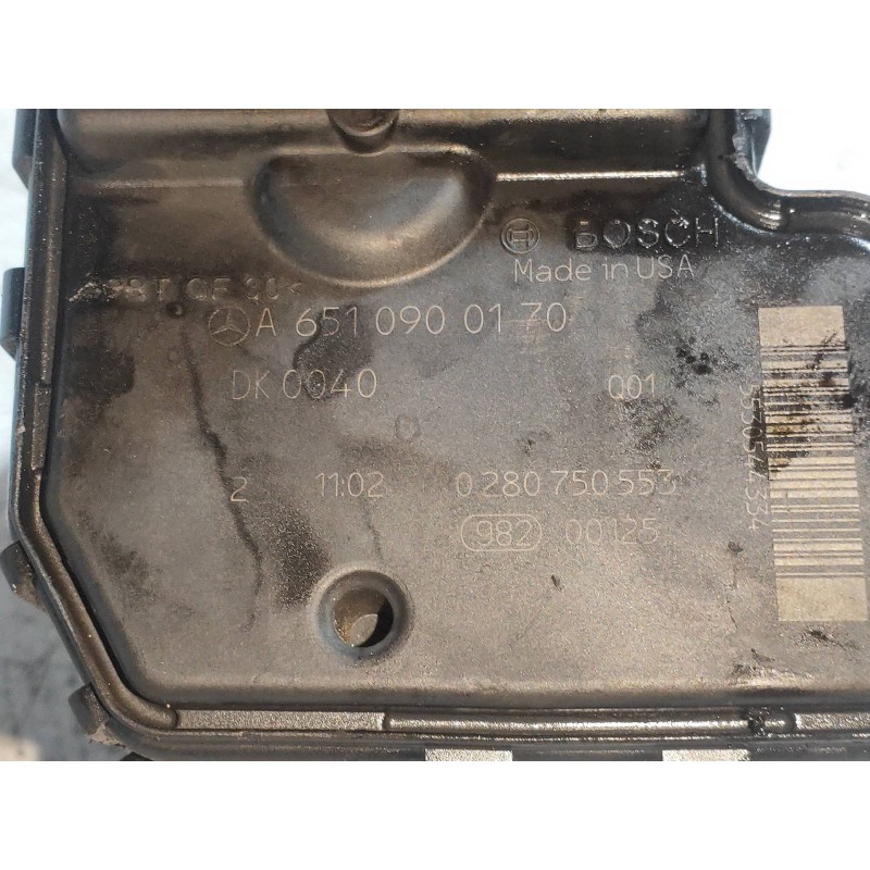 Recambio de caja mariposa para mercedes clase e (w212) familiar 250 cdi blueefficiency (212.203) referencia OEM IAM 0280750553 A