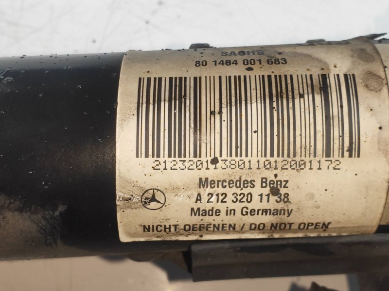 Recambio de amortiguador delantero derecho para mercedes clase e (w212) familiar 250 cdi blueefficiency (212.203) referencia OEM