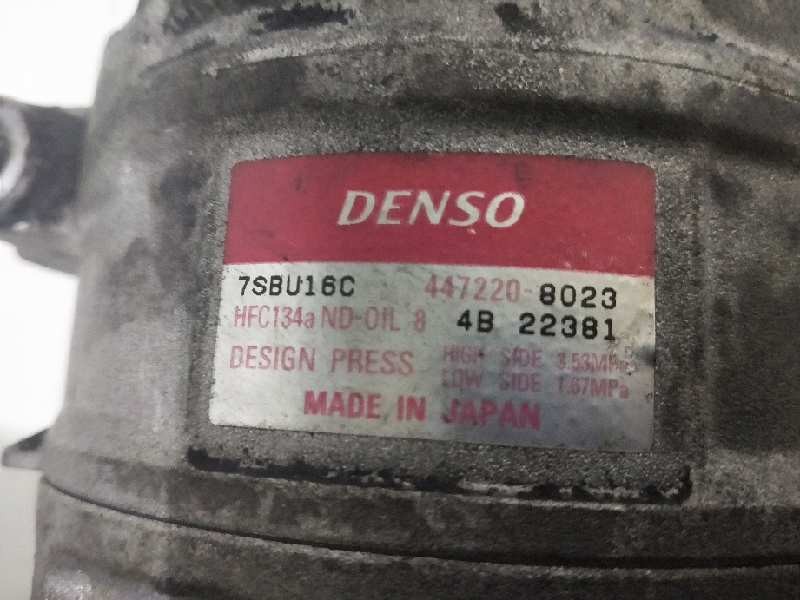 Recambio de compresor aire acondicionado para bmw serie 3 berlina (e46) 3.0 24v turbodiesel cat referencia OEM IAM 4472208023   Recambio de compresor aire acondicionado para bmw serie 3 berlina (e46) 3.0 24v turbodiesel cat referencia OEM IAM 4472208023
