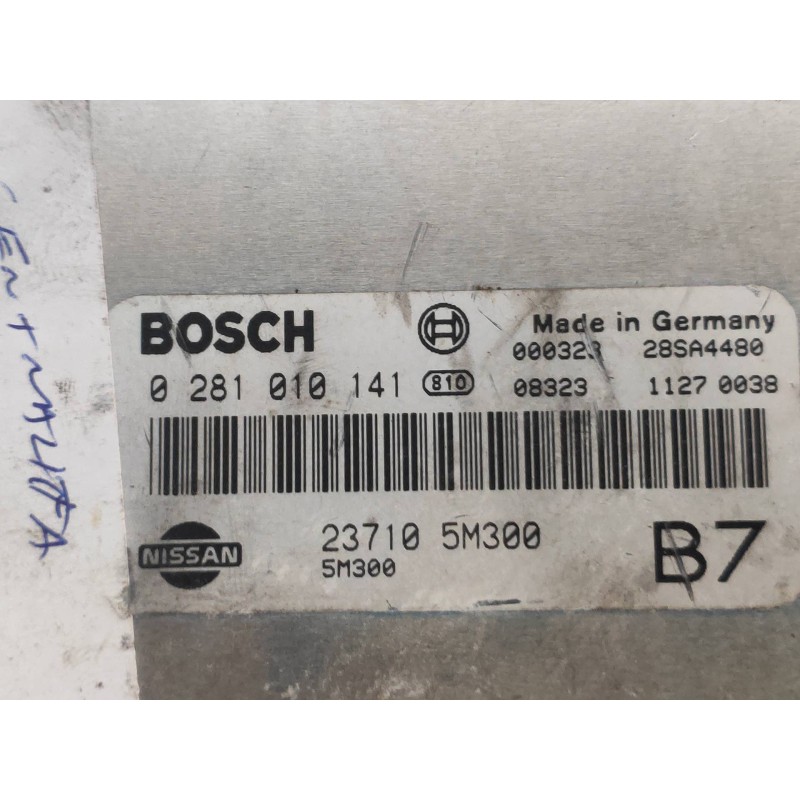 Recambio de centralita motor uce para nissan almera (n16/e) comfort referencia OEM IAM 0281010141 237105M300 B7