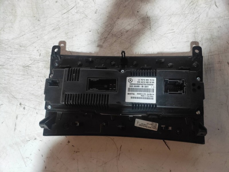 Recambio de mando calefaccion / aire acondicionado para mercedes clase e (w212) familiar 250 cdi blueefficiency (212.203) refere