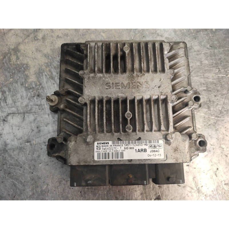 Recambio de centralita motor uce para ford focus sportbreak (cap) ghia referencia OEM IAM 5WS40227CT 5M5112A650MB 1ARB SID803