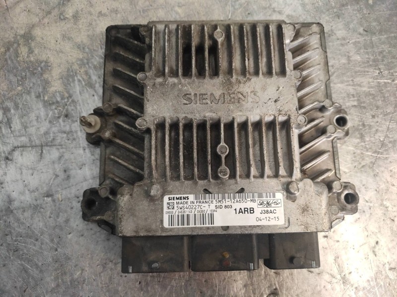 Recambio de centralita motor uce para ford focus sportbreak (cap) ghia referencia OEM IAM 5WS40227CT 5M5112A650MB 1ARB SID803