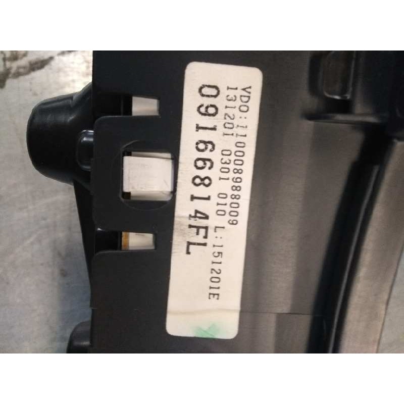 Recambio de cuadro instrumentos para opel corsa c 1.2 16v cat (z 12 xe / lw4) referencia OEM IAM 11008988009 091668714FL 