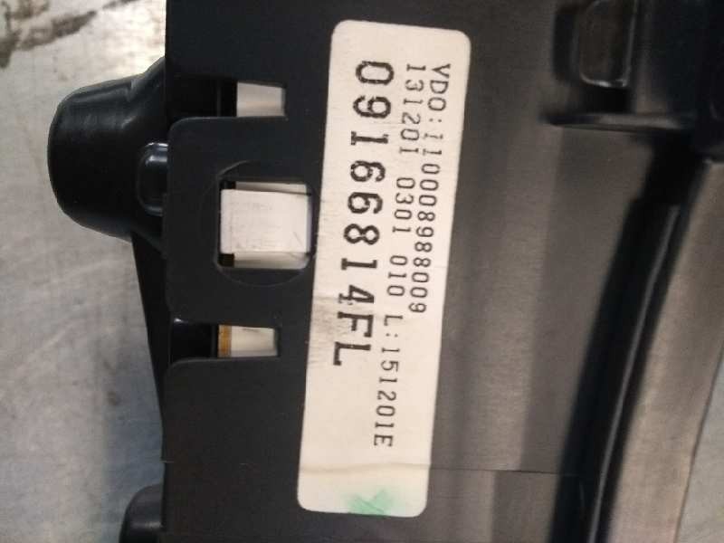 Recambio de cuadro instrumentos para opel corsa c 1.2 16v cat (z 12 xe / lw4) referencia OEM IAM 11008988009 091668714FL 