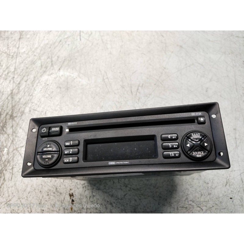 Recambio de sistema audio / radio cd para mg rover serie 45 (t/rt) classic referencia OEM IAM A2C53099315 XQE000930PMA 