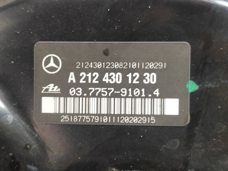 Recambio de servofreno para mercedes clase e (w212) familiar 250 cdi blueefficiency (212.203) referencia OEM IAM 03775791014 A21