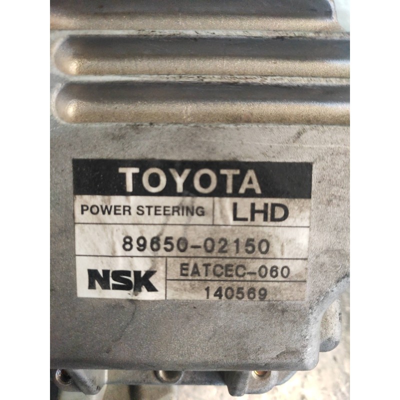 Recambio de centralita direccion para toyota corolla (e12) 1.4 d-4d luna compact referencia OEM IAM 8965002150 LHD EATCEC060