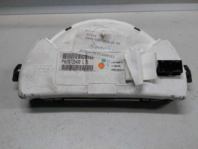Recambio de cuadro instrumentos para citroen c3 1.4 hdi sx plus referencia OEM IAM P9650735480 G01 216740686 Recambio de cuadro instrumentos para citroen c3 1.4 hdi sx plus referencia OEM IAM P9650735480 G01 216740686