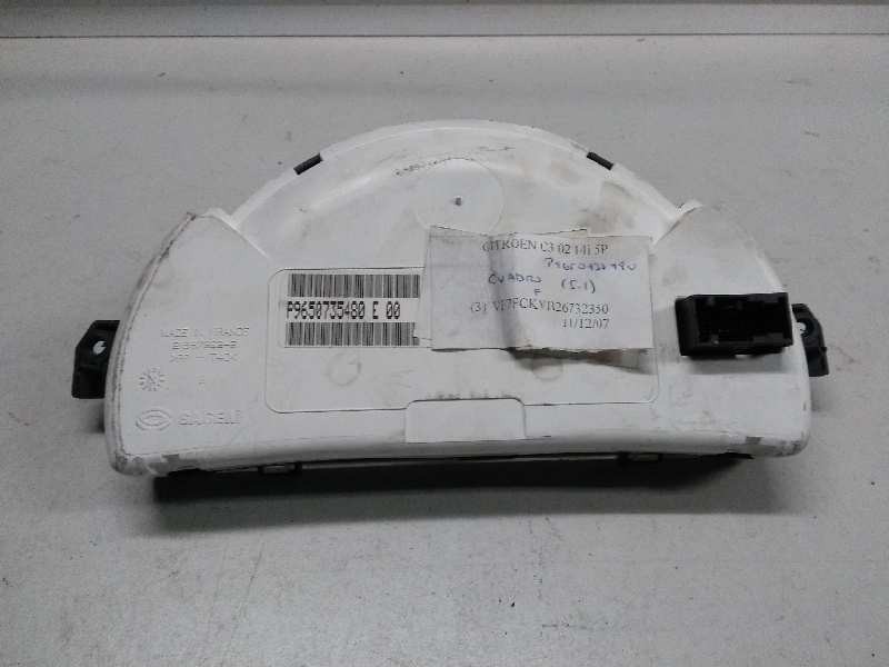 Recambio de cuadro instrumentos para citroen c3 1.4 sx referencia OEM IAM P9650735480 E00 