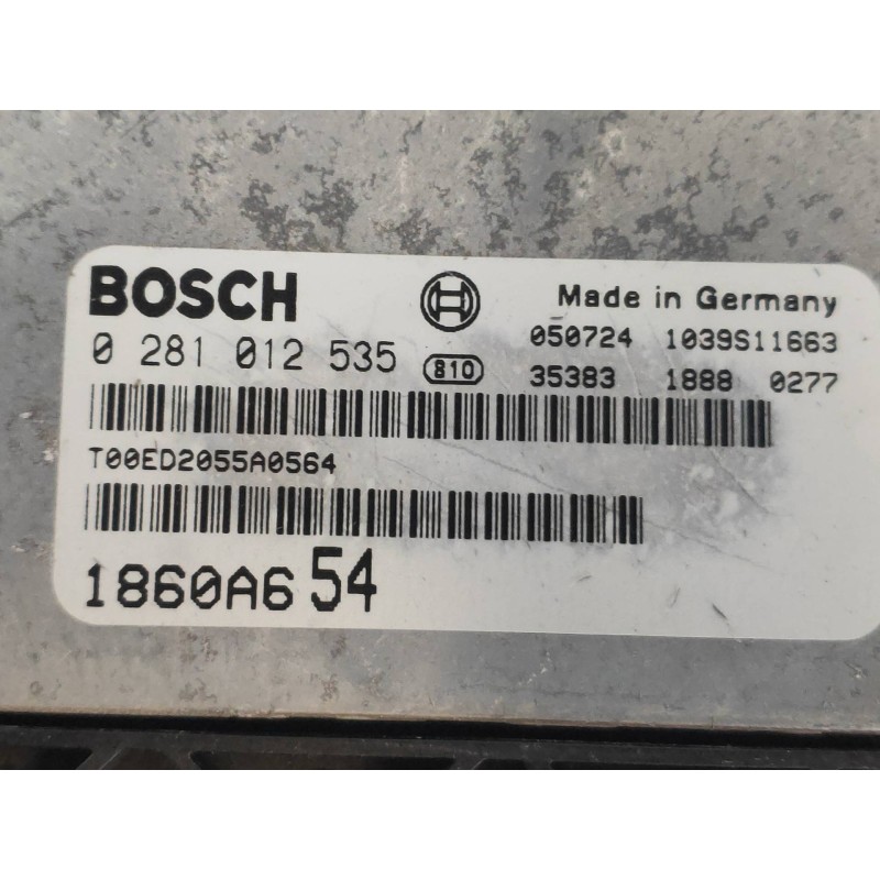 Recambio de centralita motor uce para mitsubishi grandis (na0w) 2.0 di-d inform referencia OEM IAM 0281012535 1860A654 