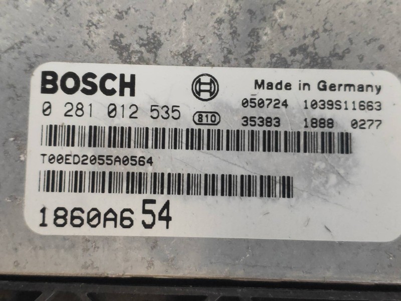 Recambio de centralita motor uce para mitsubishi grandis (na0w) 2.0 di-d inform referencia OEM IAM 0281012535 1860A654 