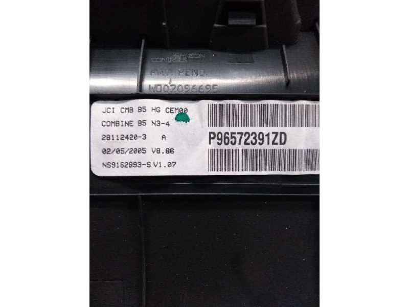 Recambio de cuadro instrumentos para citroen c4 berlina 1.6 hdi cat (9hy / dv6ted4) referencia OEM IAM P96572391ZD 281124203A 28 Recambio de cuadro instrumentos para citroen c4 berlina 1.6 hdi cat (9hy / dv6ted4) referencia OEM IAM P96572391ZD 281124203A 28