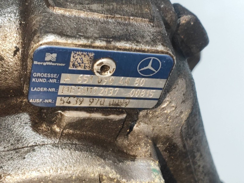 Recambio de turbocompresor para mercedes clase e (w212) familiar 250 cdi blueefficiency (212.203) referencia OEM IAM A6510904980