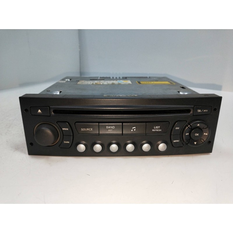Recambio de sistema audio / radio cd para citroen c4 coupe 1.6 16v cat (nfu / tu5jp4) referencia OEM IAM 7645137392  
