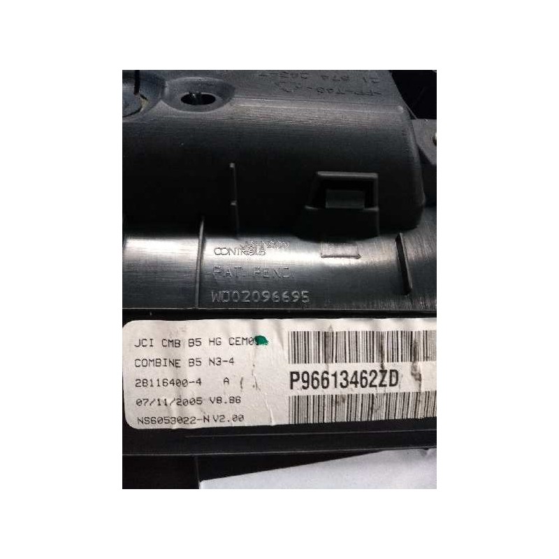 Recambio de cuadro instrumentos para citroen c4 coupe 1.6 16v cat (nfu / tu5jp4) referencia OEM IAM P96613462ZD 281164004A 28114